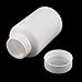uxcell 5pcs 300ml High-grade Plastic Capsule Pill Bottle Healthy Product Round Bottle White