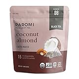 Coconut Almond, Black Tea, 15 Pyramid Tea Bags