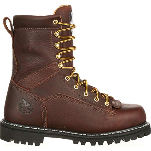 Georgia G8044 Mid Calf Boot, Brown, 9.5 M US