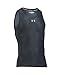 Under Armour Men's UA HeatGear Armour Printed Compression Tank Medium Black