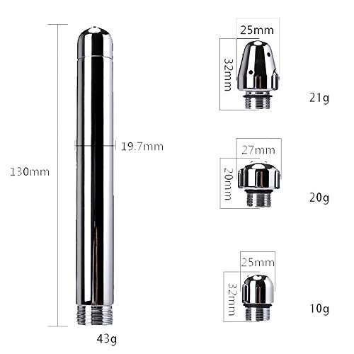 Compia Unique Design Super Comfortable and Super Stimulation Wonderful Anus Vaginal Douche Spray Anal Claning Large Enema Syringe Sex Toys Anal Tail Plug G-spot Funny Adult Toys Gifts - Thumbnail 6