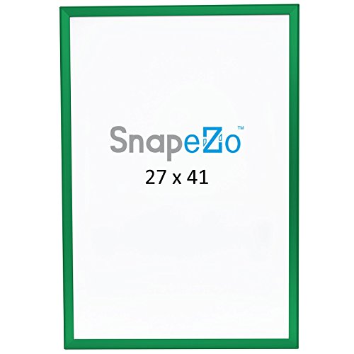 image for Movie Poster Frame 27x41 Inches, Green SnapeZo 1.25