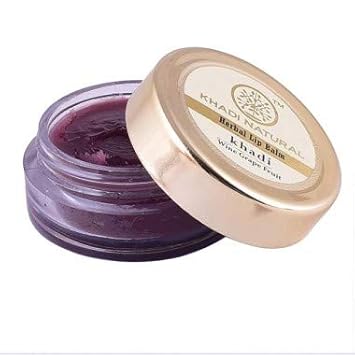 Khadi Natural Wine Grapefruit Lip Balm- With Beeswax & Honey (Set of 2)