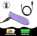 Mini Bullet Vibrator for Clitoris and G Spot Nipple Stimulator, USB Rechargeable Waterproof Vibrator with 7 Modes Portable Adult Sex Toy for Women and Men