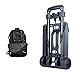 Luggage Cart Folding Compact Lightweight Utility Cart for Luggage/Personal/Travel/Auto/Moving and Office Use Portable Fold Up Hand Cart