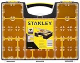 STANLEY Pro Toolbox Deep Storage Organiser Clear Lid 8 Removable Compartments view 2