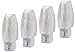 Amerelle 71253 Faceted Manual On/Off 4 Watt Nite Lite, 4-Pack