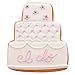 Ann Clark Wedding Cake Cookie Cutter - 4.25 Inches - Tin Plated Steel