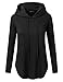 Doublju Loose Fit Pullover Hoodie With Kangaroo Pocket For Womens With Plus Size (Made In USA)