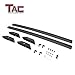 TAC Cross Bars Fit 2006-2010 Hummer H3 with Lock System Black OE Style Aluminum Roof Top Rail Rack Snowboard Kayak Canoe Luggage Carrier
