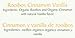 Tea Of Life Organic Rooibos, Cinnamon Vanilla, 20 Count