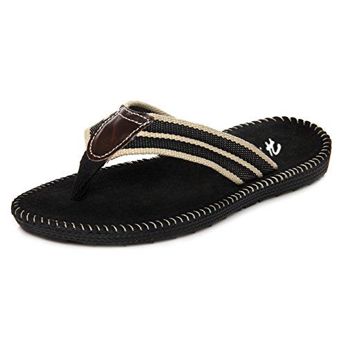 WYSBAOSHU Mens Flip Flops Casual Indoor & Outdoor Flip-Flops Beach Slippers