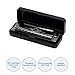 Mippy Harmonica Key of C,10 Holes 20 Tones Blues Harmonica Perfect Gift for Beginners, Professional, Students, Kid