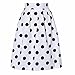 Skirts, Toraway Fashion Women Polka Dot Umbrella Skirt Retro Puff Skirts (X-Large)
