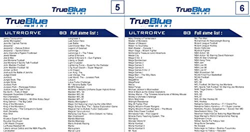 True Blue Mini Ultradrive Pack 813 Games for Genesis / MegaDrive Mini (Ultradrive Pack)