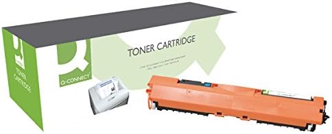 Q-Connect Compatible Toner for HP CF351A Toner Cartridge, Cyan, 1000 Pages