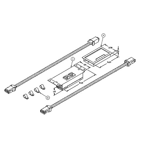 Mayline Conference and Training Tables Surface Mount Table Kits,