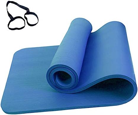 Decdeal 72 24 Inches Yoga Mat Non-Slip 10mm Thicknness Exercise - Main Image