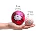 Mermaid Love Potion Bath Bombs Gift Set of 2 with Size 8 Ring Surprise Inside Each Made in USA
