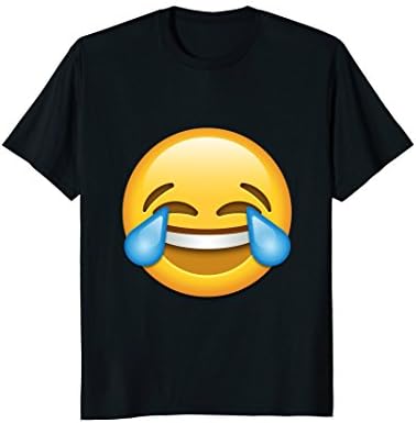 Mens Crying Laughing Tears Joy T Shirt 3XL Black