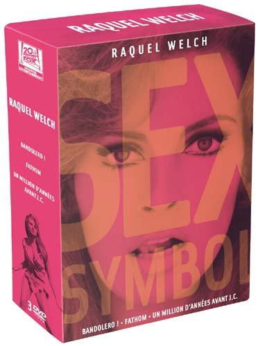 Coffret Raquel Welch Bandolero - Fathom - Un Million D'années Avant Jc