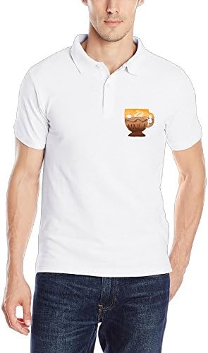 Jersey Polo Cup Of Coffee Tennis Outfit For Men