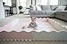 CHILDLIKE BEHAVIOR Baby Floor Puzzle Mat - Soft EVA Foam, Pink, 61” x 61”- Non-Toxic Padded Playmats for Toddlers with Stars, Moon, Sun, and Cloud