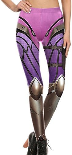 Mosszra Armor Widowmaker Digital Print Fashion Tight Long Pants Leggings