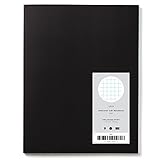 Vela Advanced Softcover Lab Notebook / Full Form - 9 x 11.75 / OptiSewn Binding /  105gsm Extra Heavyweight Paper / 144 Pages (Grid)