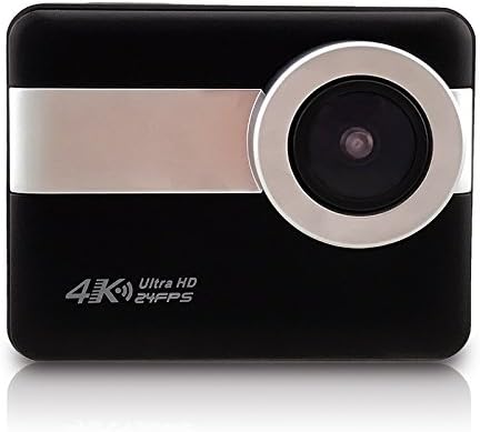 JuneBugz Sports Action Camera 4K Ultra HD 20 MP WIFI Waterproof DV Camcorder+170° Wide Angle+ HD Touch Screen+SJCam Mic &amp; speaker+Car Dash Kit &amp; Charger+ remote+ 21 Accessories+2 Batteries (Black)