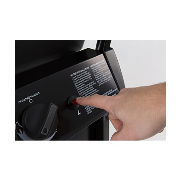Huntington-30040HNT-Liquid-Propane-Gas-GrillBlack