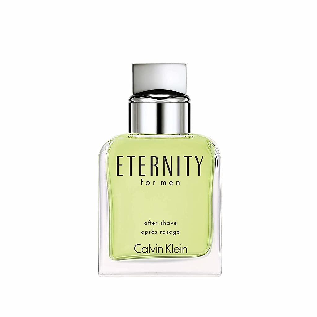 CALVIN KLEIN Eternity - After Shave for Men - Woody-Aromatic Fragrance - Nourishes and Cools After Shaving - 100 ml