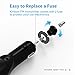 New Bluetooth FM Transmitter, Kinbom Auto-Scan FM Wireless Radio Adapter Receiver with 1.4 Display, Bluetooth 4.2, QC3.0/2.4A Dual Fast USB Charger SD Card Support Hands-Free Calling Car Kit (Orange)