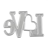Mikey Store Metal Cutting Dies Stencil DIY Scrapbooking Embossing Album Paper Craft (J)