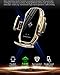KMI CHOU A5 Phone Holder for Car,Automatic Clamping IR Intelligent Wireless Car Charger Mount - Car Charger Holder 10W Fast Charging for iPhone Xs Max/XR/X/8/8Plus Samsung S10/S9/S8/Note 8-Metal Gold
