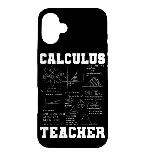 Funny Calculus Teacher Mathematics Joke Humor Math Case for iPhone 16 Plus