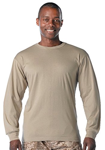 Rothco Long Sleeve T-Shirt, Sand, X-Large