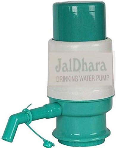 Bhati Plastic Hand Press Manual Aqua Water Pump Dispenser for Bottled Drinking