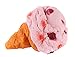 Aolige New Jumbo Squishies Slow Rising Pink Ice Cream Cone Kawaii Cake Scented of Decompression Party Toys
