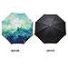 Amagoing Car Inverted Umbrella Double Layer Windproof Reverse Umbrella for Rain Sun