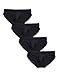 David Archy Men's 4 Pack Polyamide Lightweight Fast Dry Hipster Bikinis