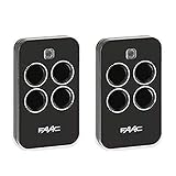 Black 4 Channel Transmitters Garage Door Opener