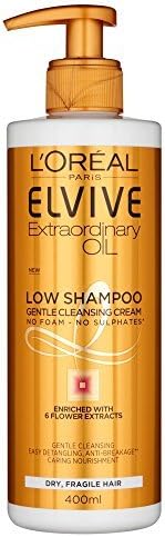 L'Oreal Elvive Extraordinary Oil Dry Hair Low Shampoo 400ml by Elvive Haircare