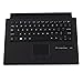 Pinhen Surface 3 Keyboard Wireless Bluetooth Keyboard Detachable Removable ABS Keyboard Case with Touch Pad for Microsoft Surface 3 (Surface 3 Black)