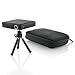 Travel Case & Tripod for Compact 100-Lumen Pocket Projector