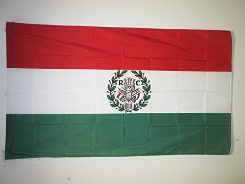 AZ FLAG - Cispadane Republic 1796-1797 Flag - 2x3 Ft - Repubblica Cispadana Banner with Sleeve - 100% Polyester - Fade Resistant - Vivid Colors - 2' x 3' Feet - 90x60 Cm