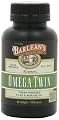 Barlean's Organic Oils Lignan Omega Twin, 60 Softgels / 1000 mg