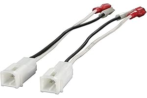 GOLITON Aftermarket Dash Tweeters Audio Cable Compatible with Chrysler Hyundai Mazda Dodge Car Speaker Wiring Harness 72-7902 Audio Modified Accessories