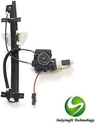 Saiyingli Technology 1pc 2000-2004 Dakota 1998-2003 Durango Driver Left Front Power Window Regulator with Motor Assembly Replacement