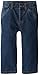 Carhartt Little Boys' Toddler Denim Dungaree Jeans, Worn In Blue, 3T